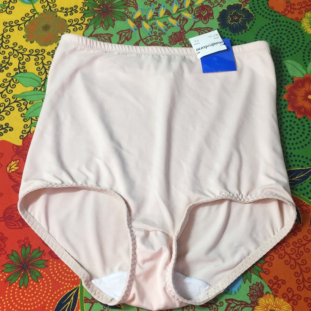 Maidenform Shaping Panties 2XL Style 98554 Nude High Waist
